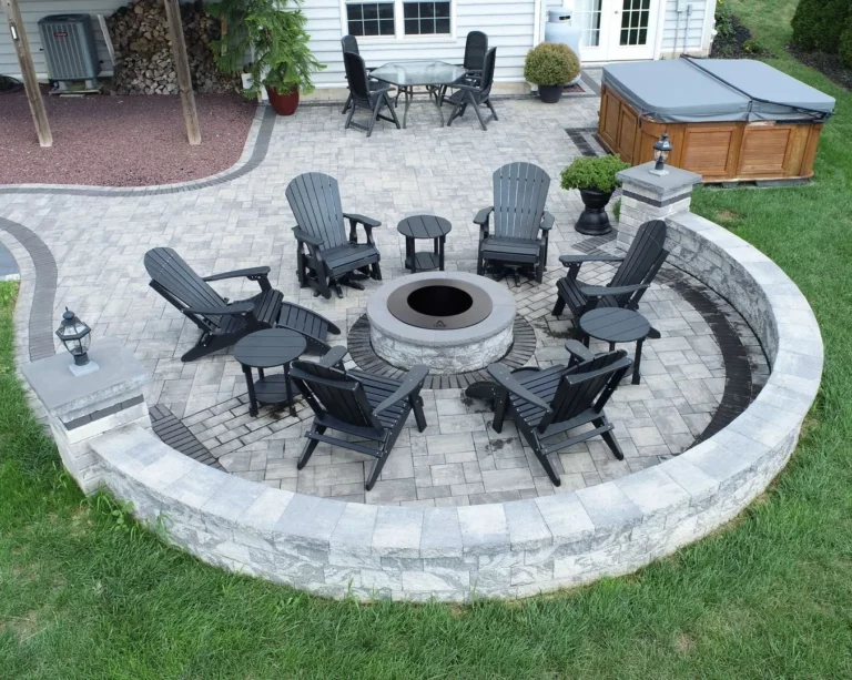 Serafina Fire Pit in Granite City Color