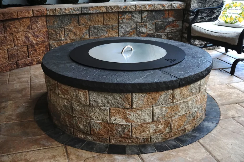 Serafina Fire Pit With Lume Insert