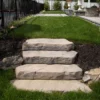 Irregular Steps by Nicolock in York Brown Color