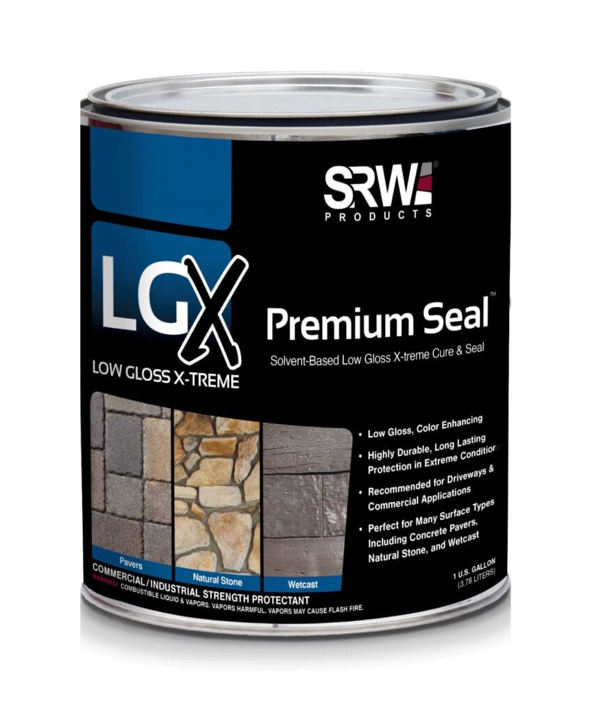 SRW Low Gloss Xtreme Paver Sealer