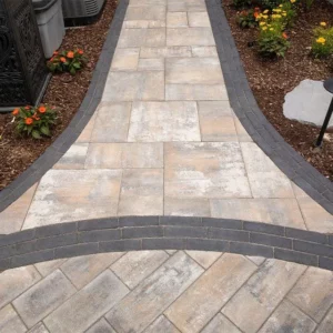 Nicolock Old Vienna Pavers in Raven Color