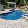 Nicolock Grand Flag Paver in Bluestone Color