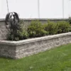 Alta Retaining Wall by Nicolock in Granite City Color