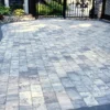 Nicolock Ridge Brick Paver in Graphite Pearl Color