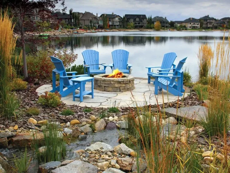 Belvedere Fire Pit in York Brown Color