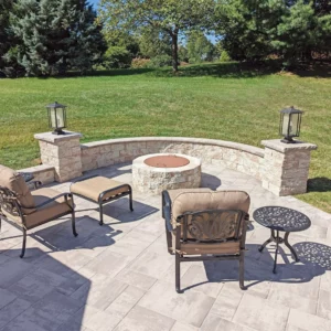 Colonial Wall by Nicolock in Travertina Color