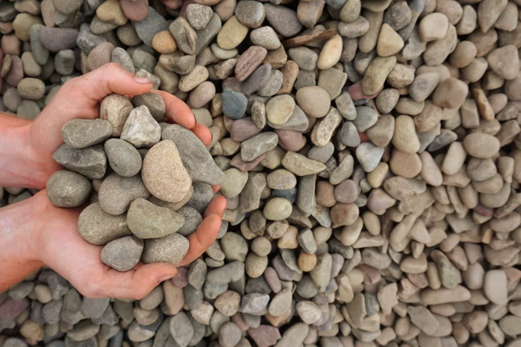 Bulk Shenandoah 3/4" Decorative River Stone for sale near me in Lebanon PA.