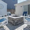 Verona Fire Pit by Nicolock in Graphite Pearl Color