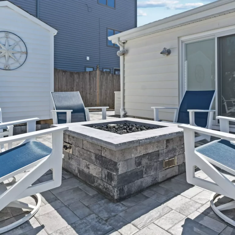 Verona Fire Pit in Graphite Pearl Color