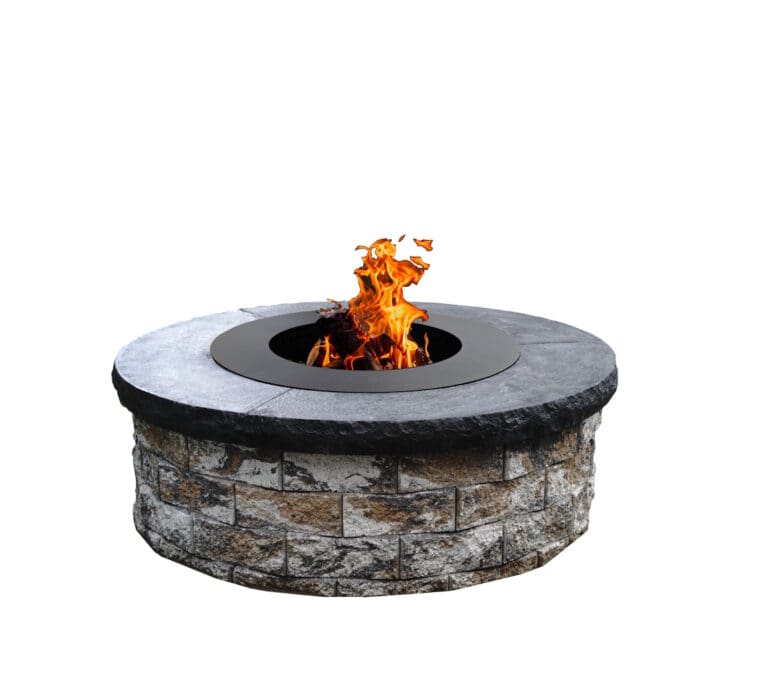 Fire Pit Classic Black Steel