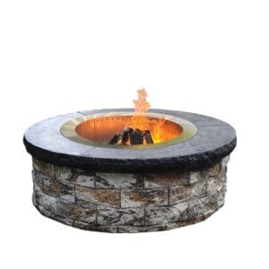 Lume Smoke-less Stainless Fire Ring for Fire Pit