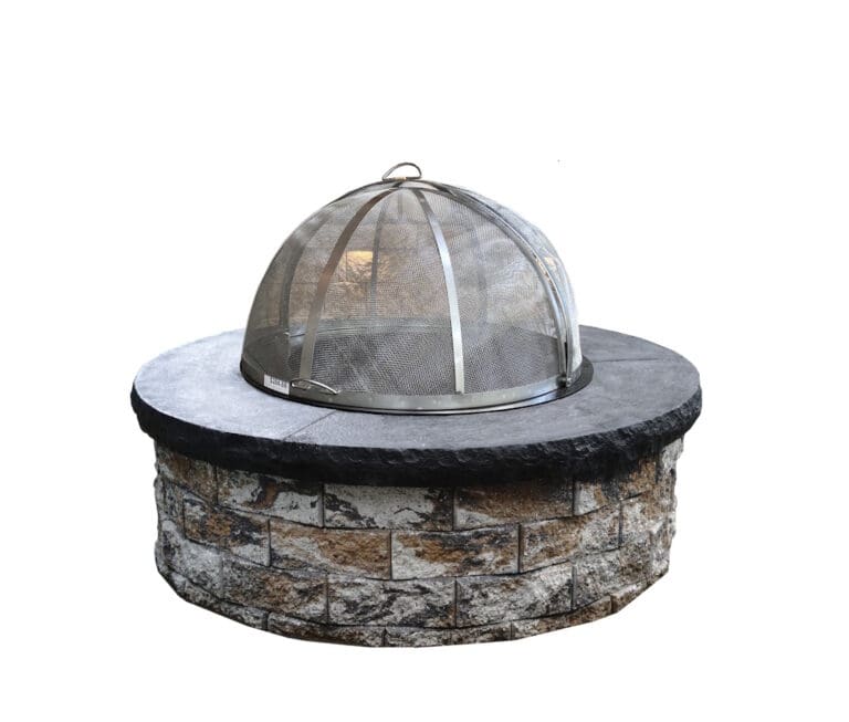 Fire Pit W Spark Screen