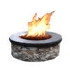 Fire Pit with Gas Fire Gear burner