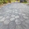 Hex Paver by Nicolock in Graphite Pearl Color