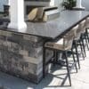 Verona XL Wall by Nicolock in Graphite Pearl Color