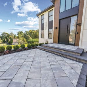 Alpine Contemporary 16 x 24 by Nicolock in Oceanic Blue Color