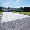 Mosaic paver by Nicolock in Raven color