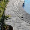 Mosaic paver by Nicolock in Raven color