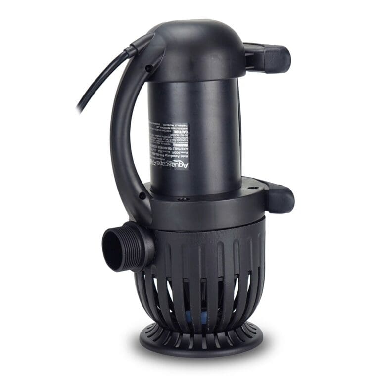 Aquasurge Waterfall Pump on End