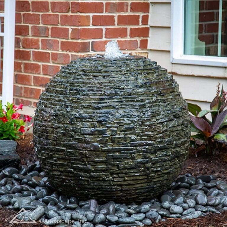 Stacked Slate Sphere